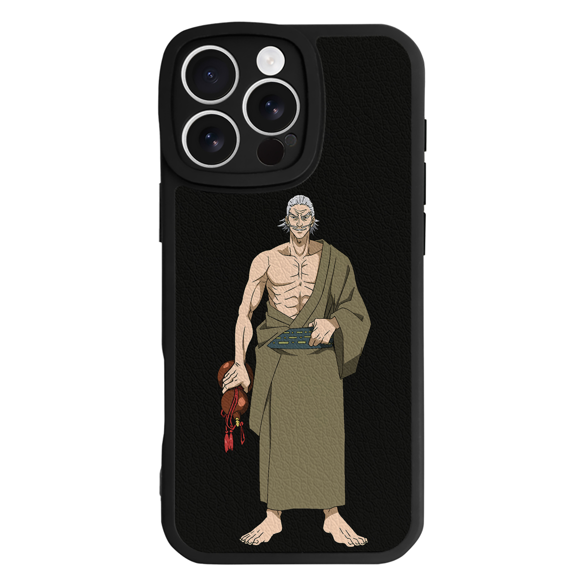 （画像用） 呪術廻戦 Jujutsu Kaisen 【iPhone 16シリーズ対応】シリコンスマホケース（レザー調） 材質：シリコン